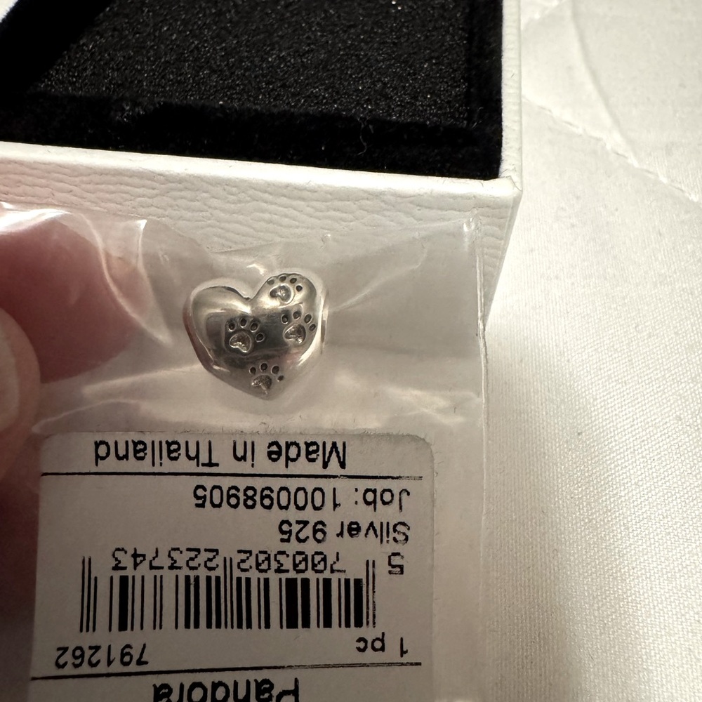 Pandora Charm *Retired* My Sweet Pet Paw Print Brand New